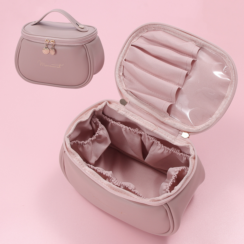 Ladies Make-up Bag Large-capacity Portable High-end Feel 2023 New Travel Make-up Bag_voghion.com
