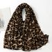 Women's Scarve Classic Popular Leopard Print Cotton Long Scarf Retro Trend Zebra Print Headscarf Women Spot_voghion.com