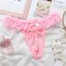 WOMEN'S Underwear Opening Crotch Pearls Thongs G-String Tran_voghion.com