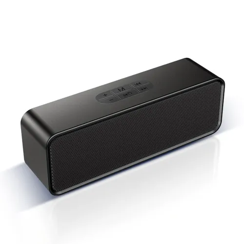 SC211 Taşınabilir Subwoofer Kablosuz Bluetooth Hoparlör Bluetooth 5.0, TF Kart ve U Disk ve 3,5 mm AUX Desteği (Siyah)_voghion.com