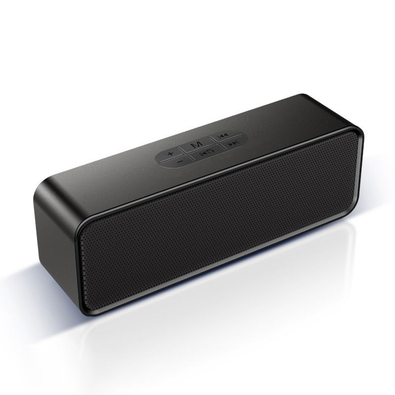 SC211 hordozható mélynyomó vezeték nélküli Bluetooth hangszóró Bluetooth 5.0, támogatja a TF-kártyát és az U-lemezt, valamint a 3,5 mm-es AUX-t (fekete)_voghion.com