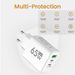 655W GAN EU/US/KR Plug USB Type C Fast Phone Power Adapter For IPhone Samsung Xiaomi Chharging Wall Charger_voghion.com