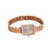 Orologi da donna, eleganti, di lusso, alla moda, retrò, in oro con diamanti, piccoli orologi quadrati, squisiti orologi al quarzo da donna_voghion.com