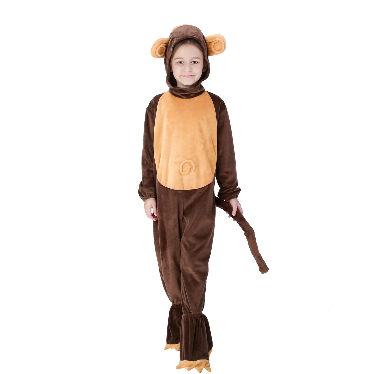 Halloween children's monkey animal home cosplay costumes, one size smaller_voghion.com
