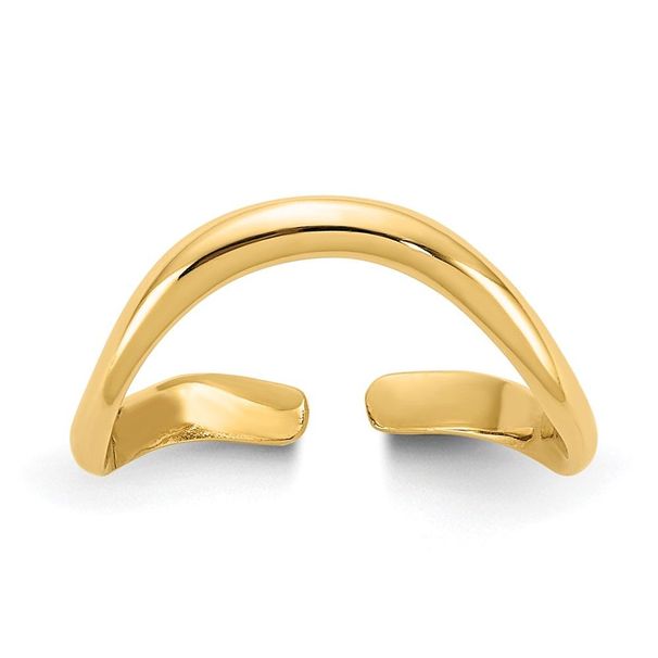 14k Polished Toe Ring_voghion.com