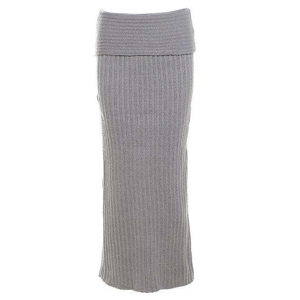 Women's Clothing new autumn street sexy one shoulder off shoulder long top high waist hip long skirt suit_voghion.com