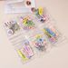 Guanyang ins style 10 bags of basic hairpins Korean version does not hurt the hair candy color cute hairpin side clip bb clip_voghion.com