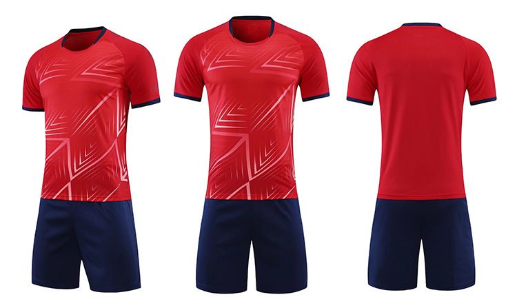 Voetbalpak Pak Volwassen Kinderen Jongen Sport Trainingskleding Korte Mouw Student Kleuterschool Jersey Aangepast Lichtbord Vrouwelijk_voghion.com