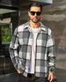 Rakipsiz Kalite 2024 Yeni Ekose Flanel Günlük Gömlek Erkekler İçin Şık Ceket_voghion.com