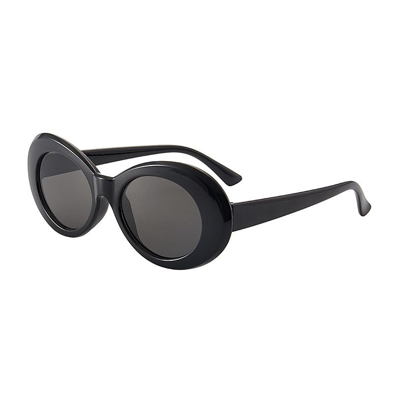New Retro Korean Round Frame Sunglasses Fashion Vibrato Sunglasses Trend Men And Women Sunglasses_voghion.com