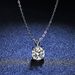 Collana con ciondolo in moissanite in argento Tancise Personality, regalo classico per le feste da donna_voghion.com