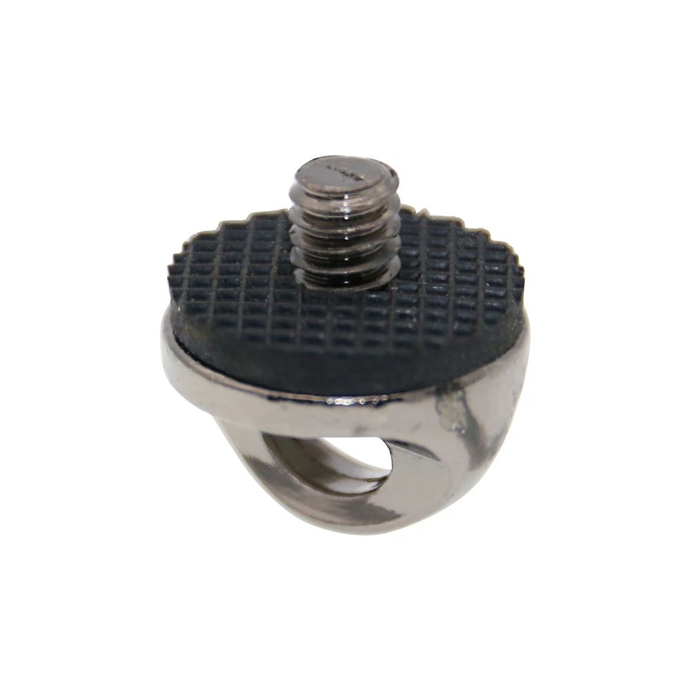 Fibbia di sicurezza a spalla con vite in metallo da 1/4" con pulsante di montaggio, anello di collegamento per accessori per tracolla rapida per fotocamera CANON Nikon_voghion.com