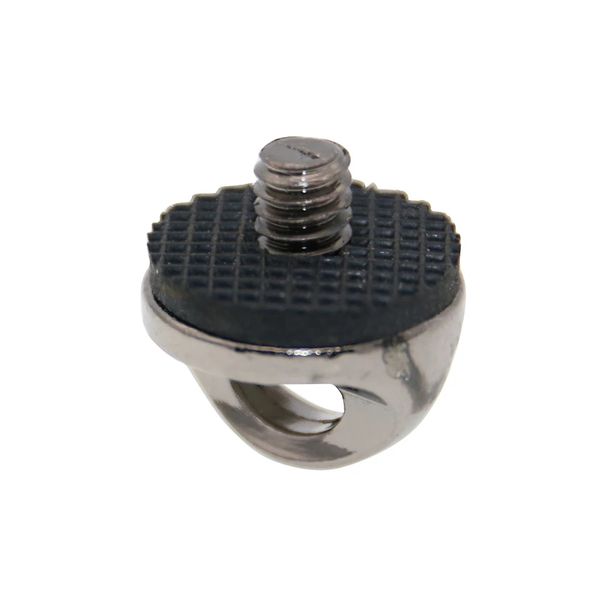 Fibbia di sicurezza a spalla con vite in metallo da 1/4" con pulsante di montaggio, anello di collegamento per accessori per tracolla rapida per fotocamera CANON Nikon_voghion.com