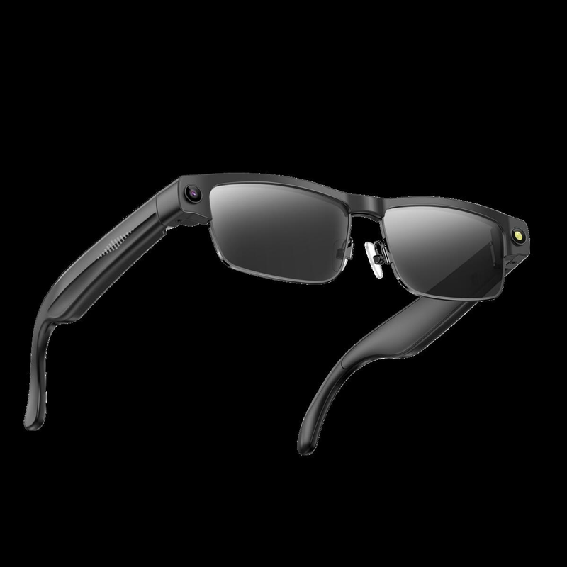 
Smart AI Glasses 800W Camera Recording Videos Photo Recognition Answer Translation BT Call Noisereduction Sunglasses Waterproof_voghion.com