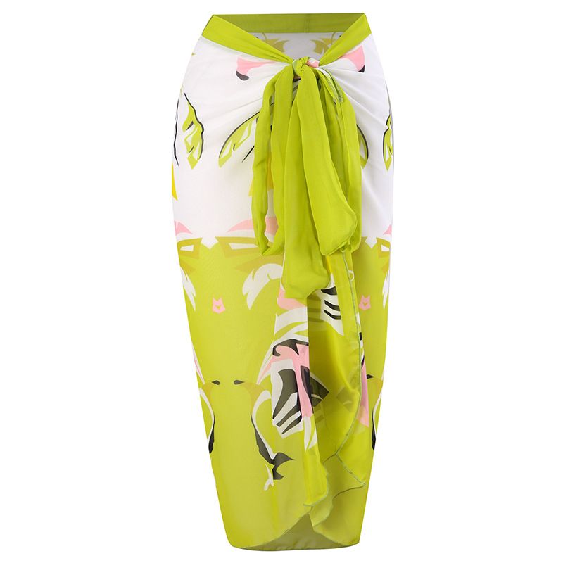 Costume da bagno intero da donna stampato in garza solare da spiaggia_voghion.com
