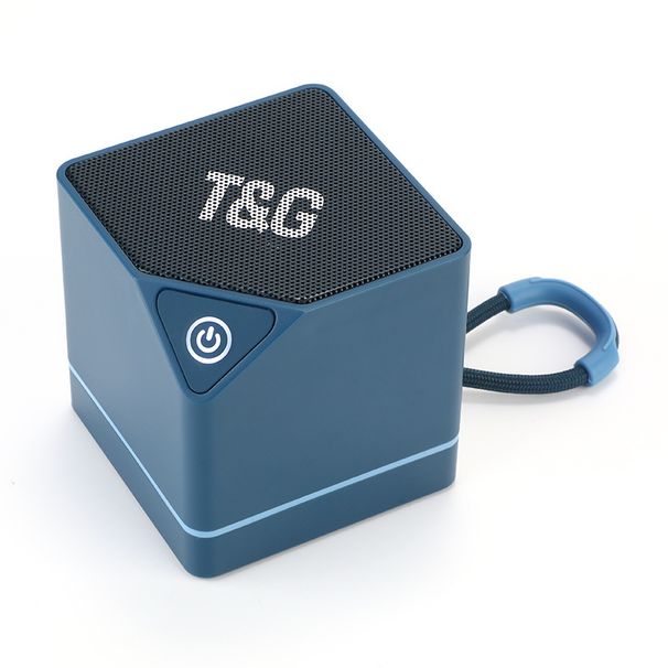 TG688 Mini Bluetooth Speaker - Portable Square Speaker With TWS, FM Radio & TF Card Slot (Ideal Gift, Compact & Wireless For Travel & Home Use)_voghion.com