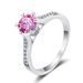 Tancise Top Quality Classic 1.0CT Moissanite Anelli in argento sterling per le donne Moissanite gioielli per ragazze regalo di nozze_voghion.com
