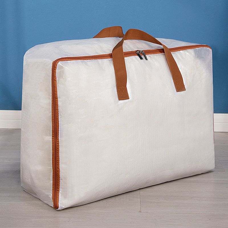 Funktionstaschen Transparente PVC-Kleider-Steppdecken-Aufbewahrungstasche Tragbare Kleideraufbewahrungstasche Visuelle Packtasche Wasserdicht Und Feuchtigkeitsbeständig_voghion.com