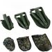 Outdoor Engineer Portable Self-Defense Camping Fishing Folding Military Pickaxe Small Car Shovel_voghion.com