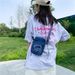 Summer Canvas For Women Korean Style Ins Sweet Phone 2021 New Simple Crossbody Girl Small Bag_voghion.com