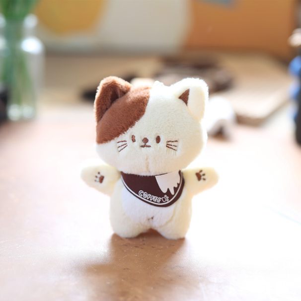 Plush Keychain Bear Adorable Cute Cartoon Animal Toy Soft Accessory Bag Charm_voghion.com