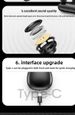 Sleep Wireless Bluetooth Headset Binaural 5.3 Mini Sports In-Ear Plug-In Waterproof_voghion.com