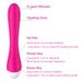 Lollanda Dildovibrator mit Heizfunktion, Klitorisstimulator mit 10 Vibrationsmodi, Sexspielzeug für Erwachsene_voghion.com