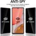 Pilna privati ekrano apsauga, skirta Samsung Galaxy S21 S20 S23 Ultra S20 Plus Note 20 Ultra S22 Ultra 5G Antispy_voghion.com
