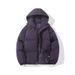 Men's Winter Hooded Cotton Coat – Thickened Loose Fit Couple Style Parka Men's Clothing_voghion.com