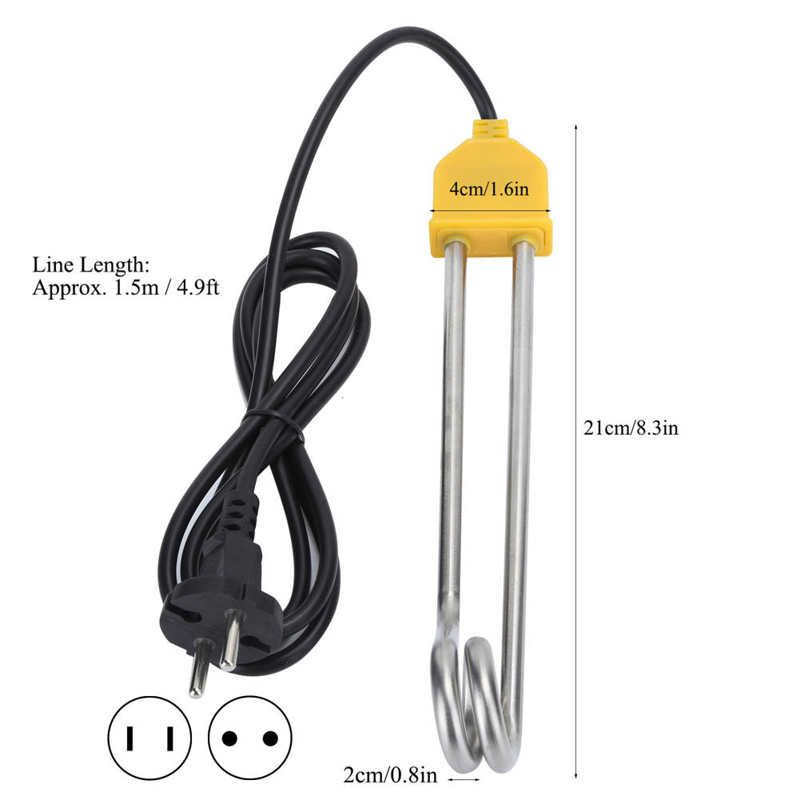 1000W 1.5m Immersion Water Heater for Heating Coffee Tea Drinking Electric Heater_voghion.com