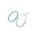 New Combination Bohemian Turquoise Feet Chain 2-piece Set With Adjustable Footwear_voghion.com