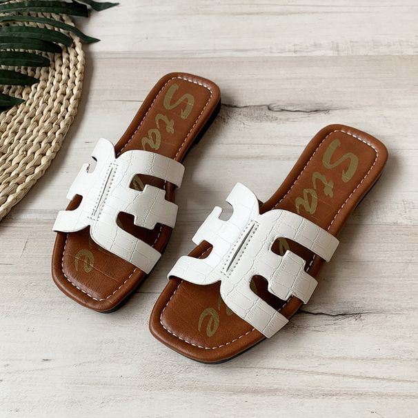 letní ženy; Pantofle 2023 New Rome Dámské plážové boty velké velikosti Venkovní Ležérní Otevřená špička Ploché Slides Boty pro ženy Sandály_voghion.com