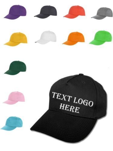 Bedruckte Baseballkappe mit personalisiertem, individuellem Unisex-Text für Herren und Damen_voghion.com