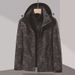 Casaco camuflado masculino 3 em 1, jaqueta destacável à prova de frio, traje de esqui de duas peças à prova de vento para caminhadas_voghion.com