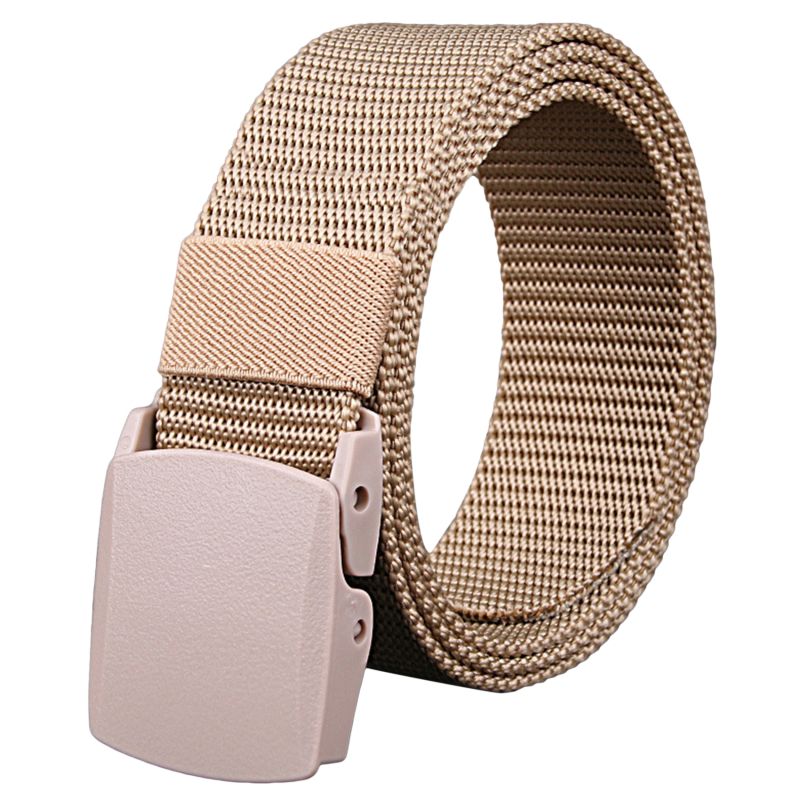 HOT Military  Army Belts Adjustable Men Outdoor Travel Tactical Waist Belt with Plastic Buckle for Pants 120cm_voghion.com