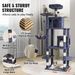 Cat Tree 68.5' Cat Tower With Cat Condos Sisal Scratching Post Dark Grey_voghion.com