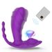 Tragbarer Massageeinsatz Klitoris Fernbedienung 10 Modi Tragbarer Vibrator Wasserdichter Silikon Sex Dildo Stimulation Masturbator_voghion.com