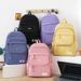 Kids Backpacks Junior High School Student Backpack Four Piece Forest Style Fresh Campus Backpack Primary School Students Large Capacity Backpack_voghion.com