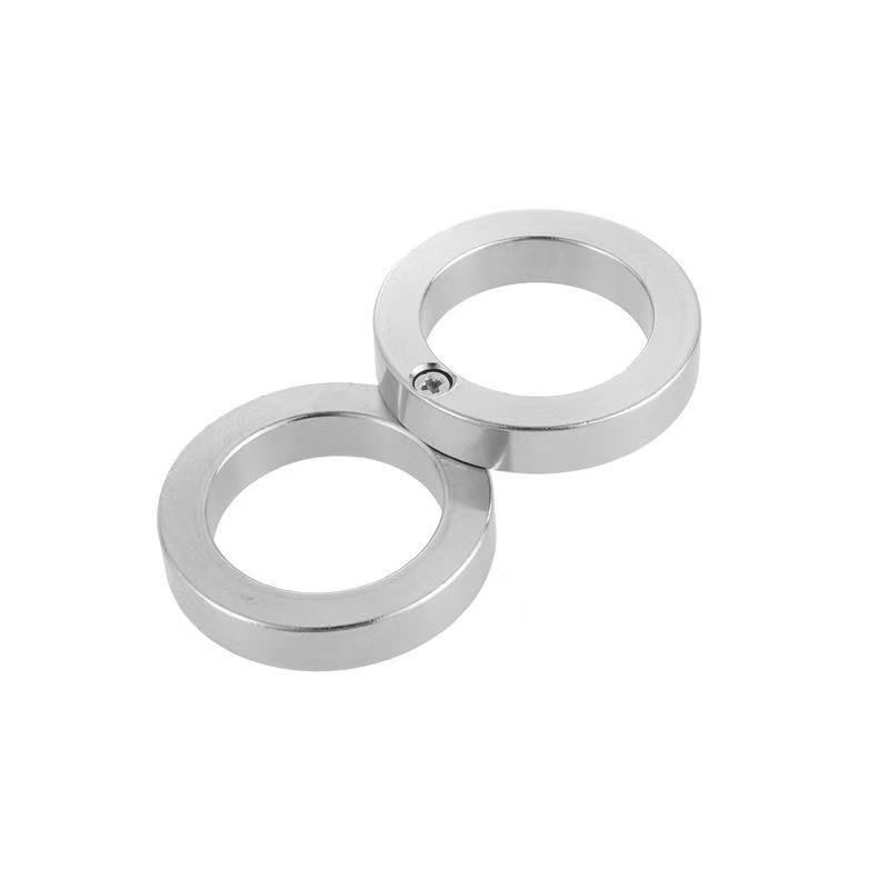 Anillo táctico de autodefensa: anillo EDC plegable de acero inoxidable para seguridad personal y escape de emergencia (estilo tornillo/remache, 2/3/4 anillas)_voghion.com