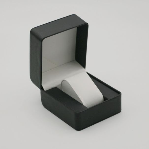 Watch Box Rounded Pu Leather Pull Wire Watch Box Clamshell Watch Box Gift Box High-end Watch Display Storage Watch Box Bag_voghion.com