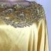 silk fabric round tie diamond lace robe source goods_voghion.com