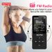 MZYMI MP3 MP4 Player Lautsprecher FM Radio Digital Display Bluetooth Pocket Audio Walkman Lafen Spazéieren Musek_voghion.com