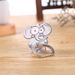 New Holder Cartoon Animal Big And Small Eyes Elephant Giraffe Ring Buckle Universal For Lazy People_voghion.com