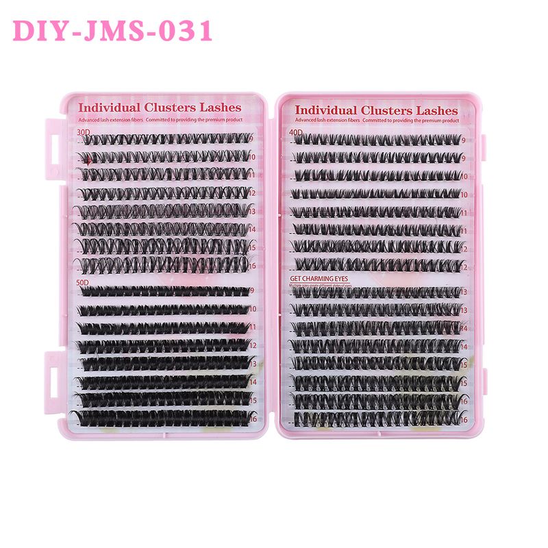 Beauty Health Diy Single Cluster Large Capacity Eyelash Book False Eyelash 640 Cluster Hair Eyelash_voghion.com