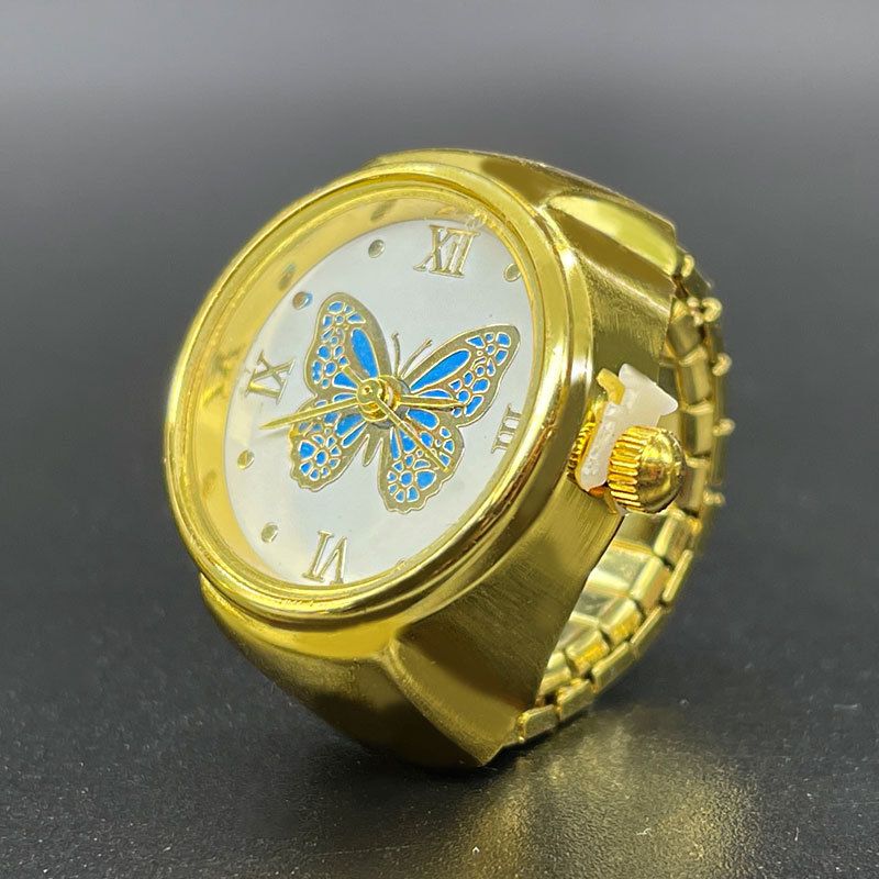 Ring Watch Manufacturer Hot Selling Mini Jewelry Trend Men And Women Couple Hot Selling Quartz Ring Watch_voghion.com