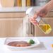 Flacone spray per olio in vetro di alta qualità - Nebulizzatore per olio da cucina con controllo della pressione (ugello regolabile da 500 ml, design trasparente senza BPA)_voghion.com