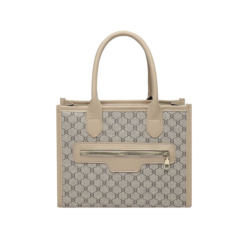Patchwork Tote Bag For Women - Large Capacity Crossbody Shoulder Bag Casual & Work Commute_voghion.com