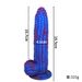 Dildo realistico SM Expander Plug anale in silicone con forma irregolare extra large e molto venduto all'estero_voghion.com