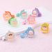 Luminous 3D Cartoon Eggshell Baby Car Cute Backpack Small Pendant Exquisite Female Couple Keychain_voghion.com