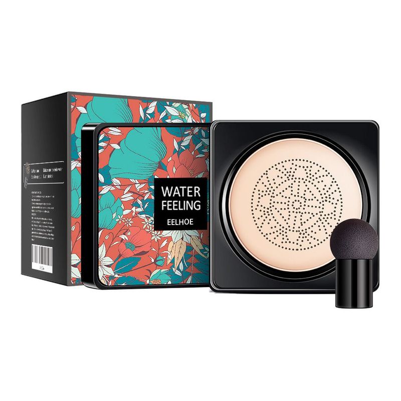 EELHOE Water Feeling BB Cream, Mushroom Air Cushion To Cover Blemishes Waterproof Sweat Resistant Makeup Cushion BB Cream_voghion.com